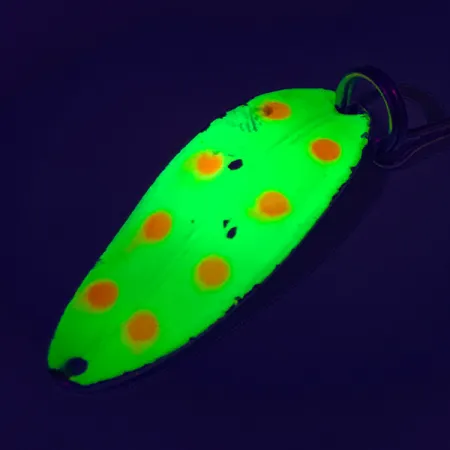 TODDCO Main liner UV Lepel, Geel/Rood/Nikkel, 11g, UV-actief, #7555