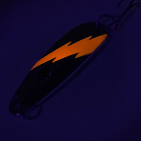 Red Eye Evil Eye UV Lepel, Nikkel/Oranje/Red Eye, 14g, UV, #7556