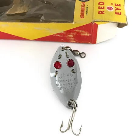 Hofschneider Red Eye Lepel, Nikkel / Rode Ogen, 6,5g, #7583