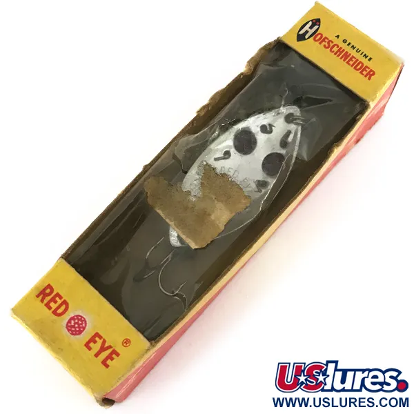 Hofschneider Red Eye Lepel, Nikkel / Rode Ogen, 6,5g, #7583