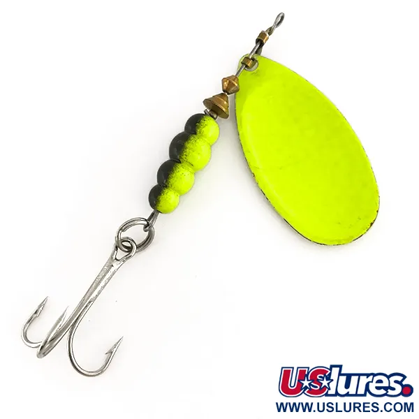 Mepps Aglia 5 Fluo UV Spinner, Chartreuse, 14g, UV-actief, #7621