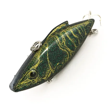 Bill Lewis Rat-L-Trap, 14g, Goud-Groen Glitter, Lipless Crankbait #16070