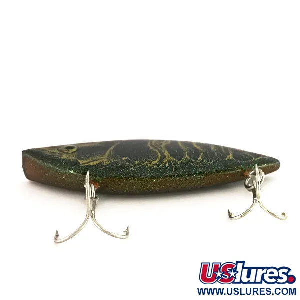 Bill Lewis Rat-L-Trap, 14g, Goud-Groen Glitter, Lipless Crankbait #16070