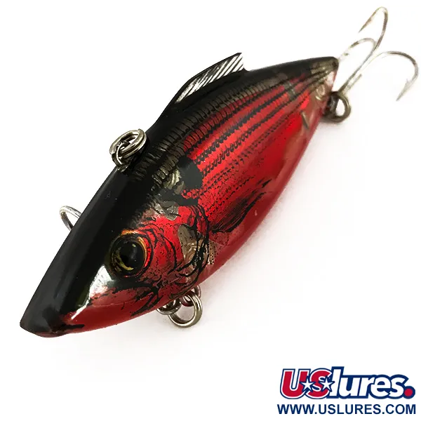 Bill Lewis Rat-L-Trap Lipless Crankbait, RTL6 Lectric Red, 21g, #7624