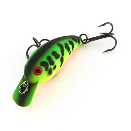 Cotton Cordell Big O UV Crankbait, Fire Tiger, 4g, UV-actief, #7640