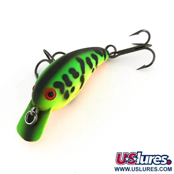 Cotton Cordell Big O UV Crankbait, Fire Tiger, 4g, UV-actief, #7640