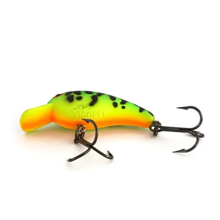 Cotton Cordell Big O UV Crankbait, Fire Tiger, 4g, UV-actief, #7640
