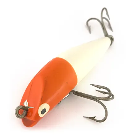 Boone Castana Popper, Rood / Wit, 10g, Cupped Mouth, #7643