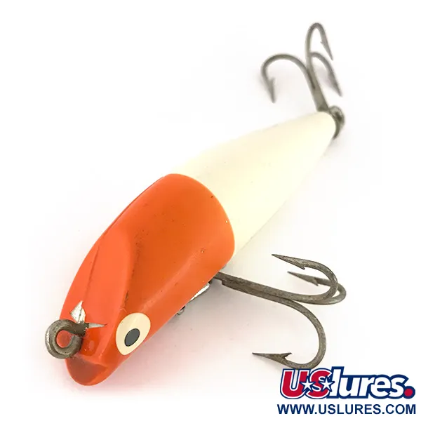 Boone Castana Popper, Rood / Wit, 10g, Cupped Mouth, #7643