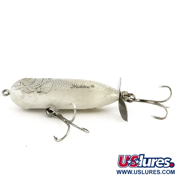 Heddon Baby Torpedo Oppervlaktelure, Zilver, 9g, Vintage, #7644