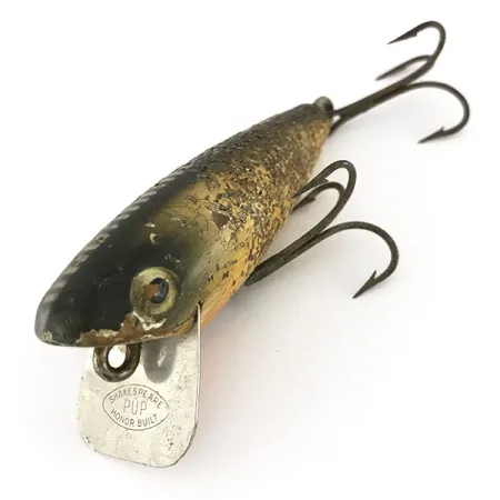 Shakespeare PUP Honor Built Plug, Goud, 14g, Hout, #7645