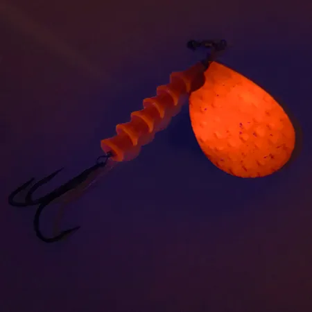 Luhr Jensen Dave Davis UV Sleeppunner, Nikkel/Roze, 17g, UV, #7673