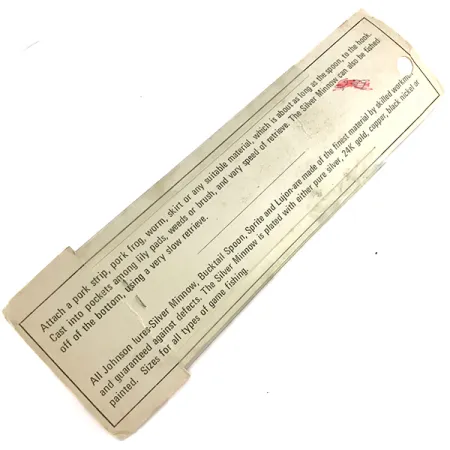 Weedless Johnson Silver Minnow Lepel, Zilver, 14g, Wiervrij, #7679