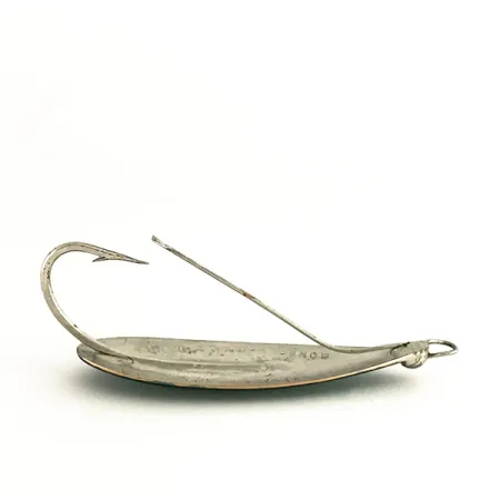 Johnson Silver Minnow Wiervrije Lepel, Zilver/Groen, 14g, #7680