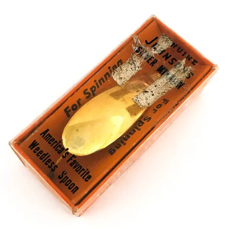 Weedless Johnson Silver Minnow Lepel, Goud, 5g, Wiervanger, #7681