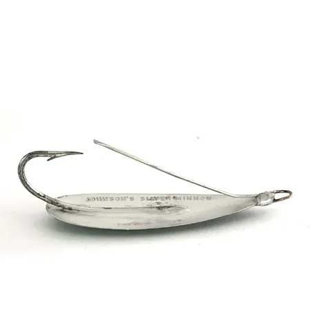 Johnson Silver Minnow Lepel, Green / Silver, 12g, Wierloos, #7683