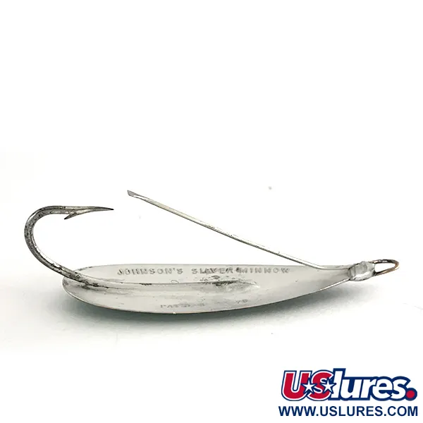 Johnson Silver Minnow Lepel, Green / Silver, 12g, Wierloos, #7683