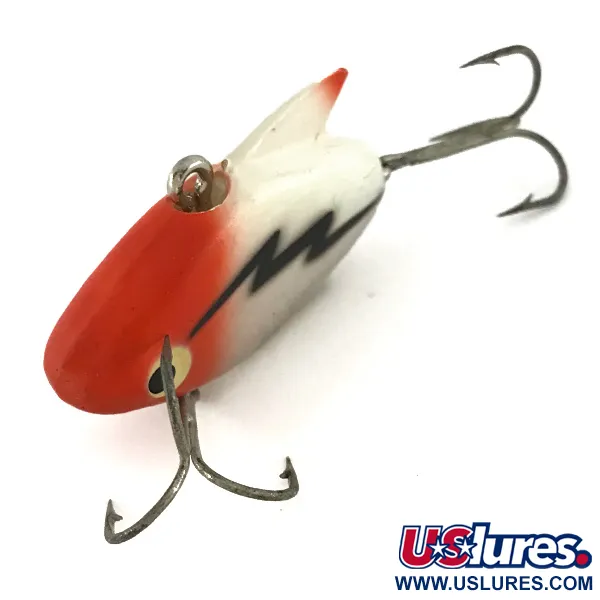 Heddon Sonic Zinkend Kunstaas, Wit / Rood, 8.5g, Originele Haken, #7685