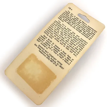 Mann's Mann's 10+ Crankbait, Lichtgrijs, 10g, Diepgang 3m, #7689