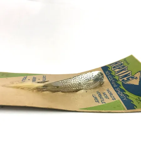 Hopkins 238 Hammered Spoon Lepel, Zilver, 7g, Bucktail, #7694