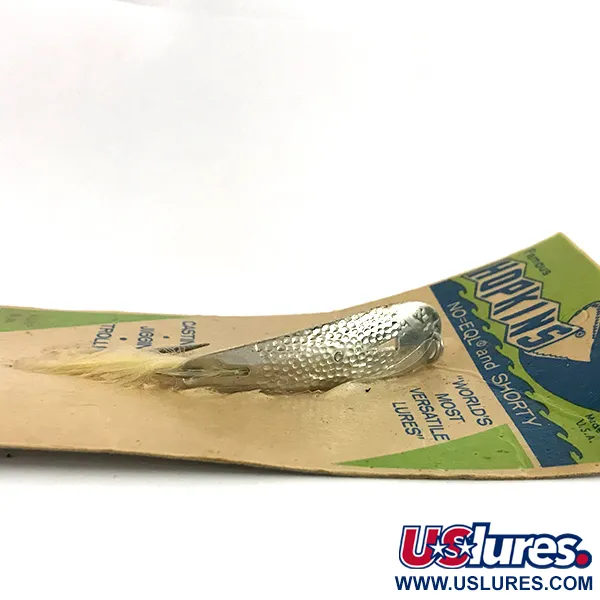 Hopkins 238 Hammered Spoon Lepel, Zilver, 7g, Bucktail, #7694