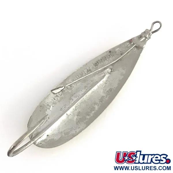 Johnson Weedless Silver Minnow UV Lepel, Zilver/Chartreuse, 12g, #7711