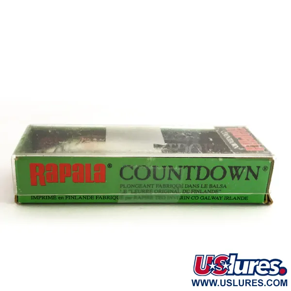 Rapala Countdown Zinkend, Minnow vairon, 4g, Balsahout, #7718