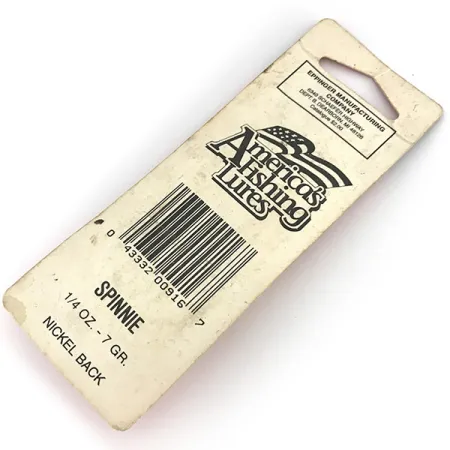 Eppinger Dardevle Spinnie Lepel, Rood/Wit, 7g, Vintage, #7747