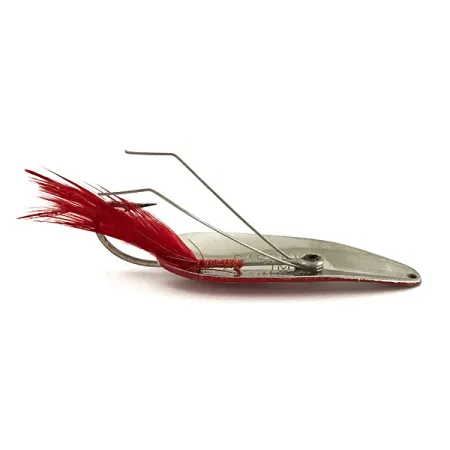 Eppinger Weedless Dardevle Imp Lepel, Rood/Wit/Nikkel, 11g, #7756