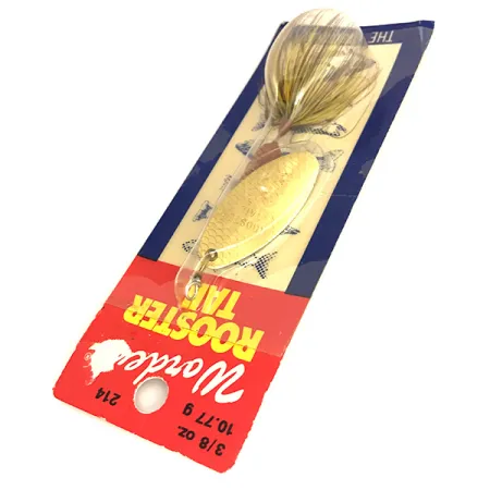 Worden’s Original Rooster Tail Spinner, Goud, 12g, Verenstaart, #214 GH