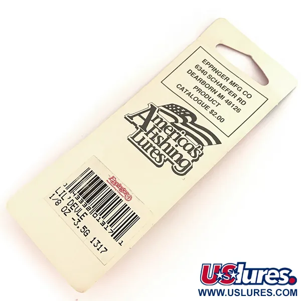 Eppinger Dardevle Lildevle Lepel, Five of Diamonds, 3,5g, #7774