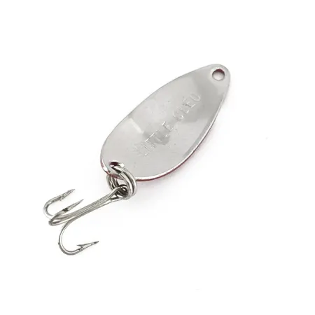 Seneca Little Cleo Lepel, Rood / Wit / Nikkel, 4g, Vintage, #7783