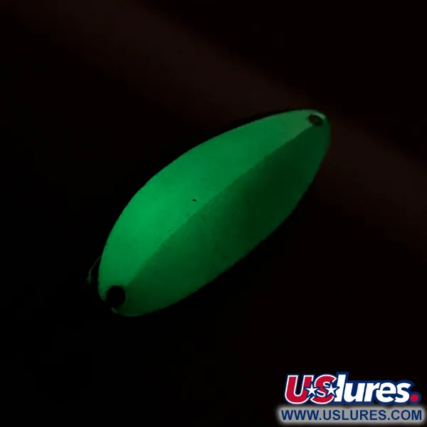 Little Cleo (Hula Girl) Lepel, Glow Wit/Groen/Nikkel, 5g, #7785