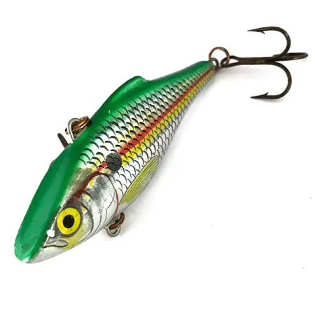 Rapala Rattl'n RAP Ratelplug, Groen/Zilver, 16g, Ratel, #7795
