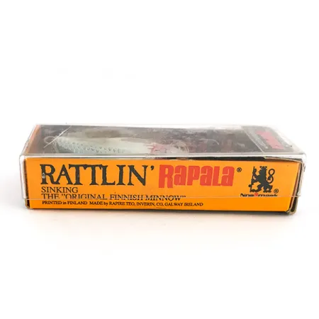 Rapala Rattl'n RAP Lipless Crankbait, Zilver Blauw, 6g, Ratel, #7796
