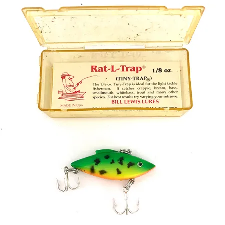 Bill Lewis Rat-L-Trap TT-W4 Lipless, Fire Tiger, 5g, Ratel, #7798