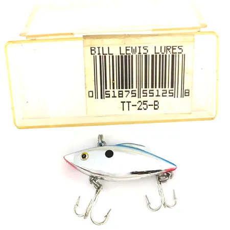 Bill Lewis Rat-L-Trap Lipless Crankbait, TT 25 B, 5g, Ratel, #7802