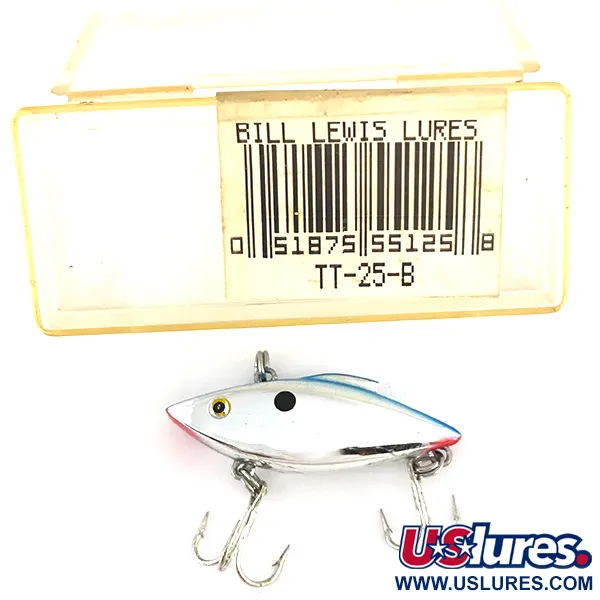Bill Lewis Rat-L-Trap Lipless Crankbait, TT 25 B, 5g, Ratel, #7802
