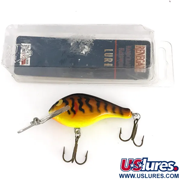Renegade Little Diver UV Plug, Brown Tiger, 11g, UV-reactief, #7804