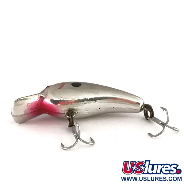 Cotton Cordell Big O Plug, Zilver, 4g, Vintage, #7818