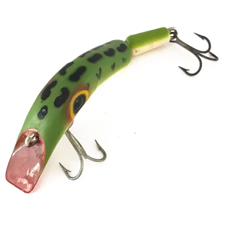 Mill Run Beno Gedeelde Plug, Frog, 7g, Rode Lip, #7846