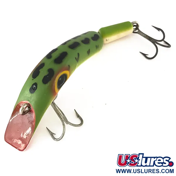 Mill Run Beno Gedeelde Plug, Frog, 7g, Rode Lip, #7846