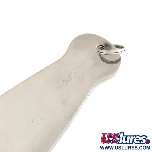 K-B Bait K-B Spoon 4 Lepel, Nikkel, 50g, Snoekvissen, #7849