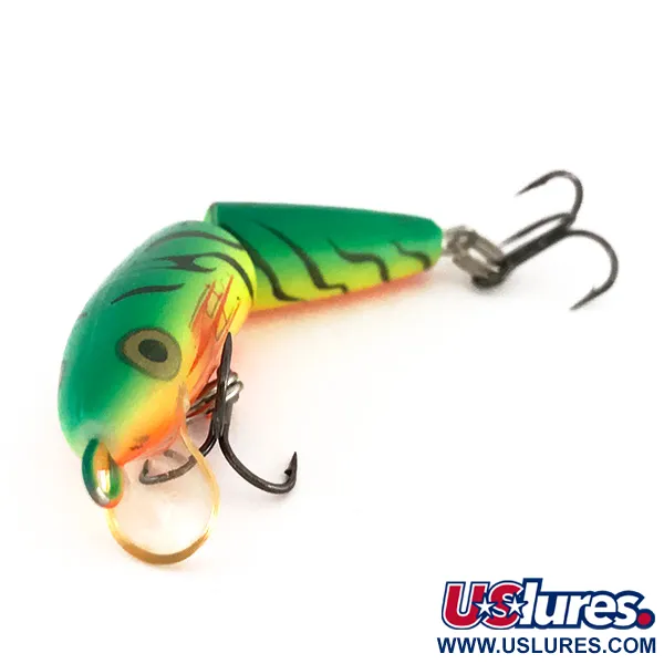 Rapala Jointed J-5 Plug, Fire Tiger, 4g, UV-actief, #7851