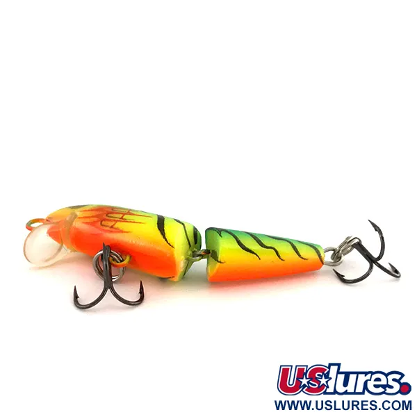 Rapala Jointed J-5 Plug, Fire Tiger, 4g, UV-actief, #7851