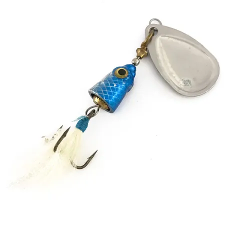 Blue Fox Vibrax Shallow Spinner, Rainbow Blue, 6g, Gevederde Dreg, #7890