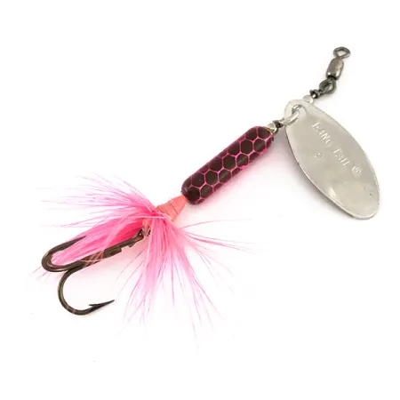 Luhr Jensen Bang Tail 2 Spinner, Nikkel / Roze, 5.5g, Verendreg, #7893