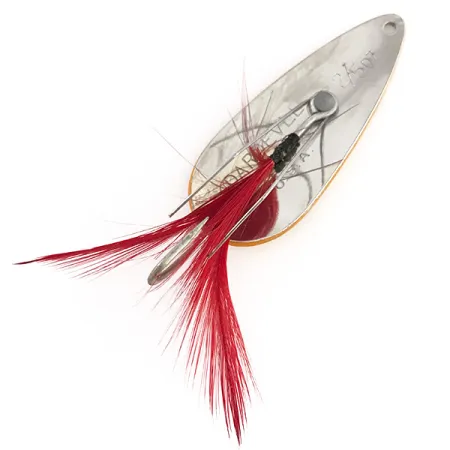 Eppinger Weedless Dardevle Imp Lepel, Oranje/Nikkel, 11g, wiervrij, #7906