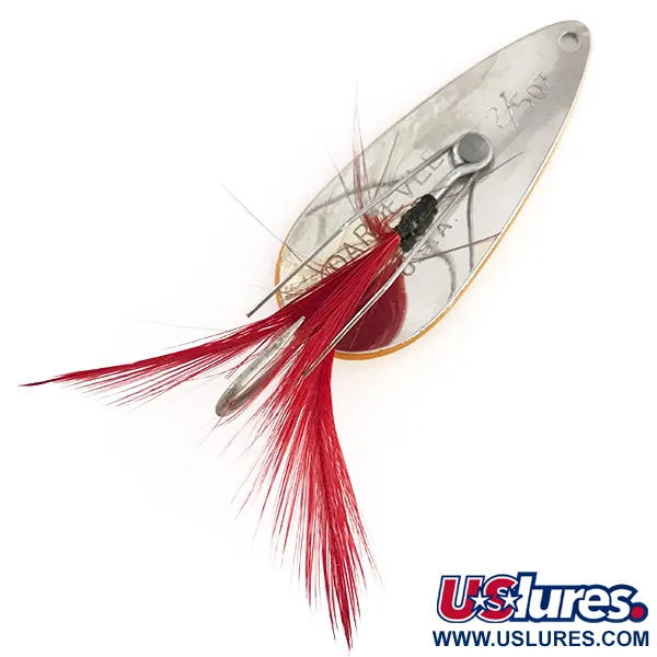 Eppinger Weedless Dardevle Imp Lepel, Oranje/Nikkel, 11g, wiervrij, #7906