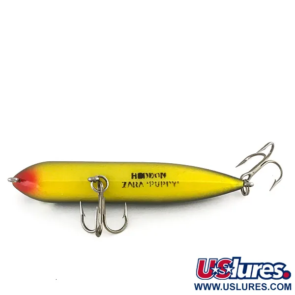 Heddon Zara Puppy Oppervlakte-aas, Frog, 7g, Vintage, #7908